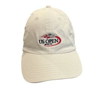 US Open 2011 White Baseball Cap
